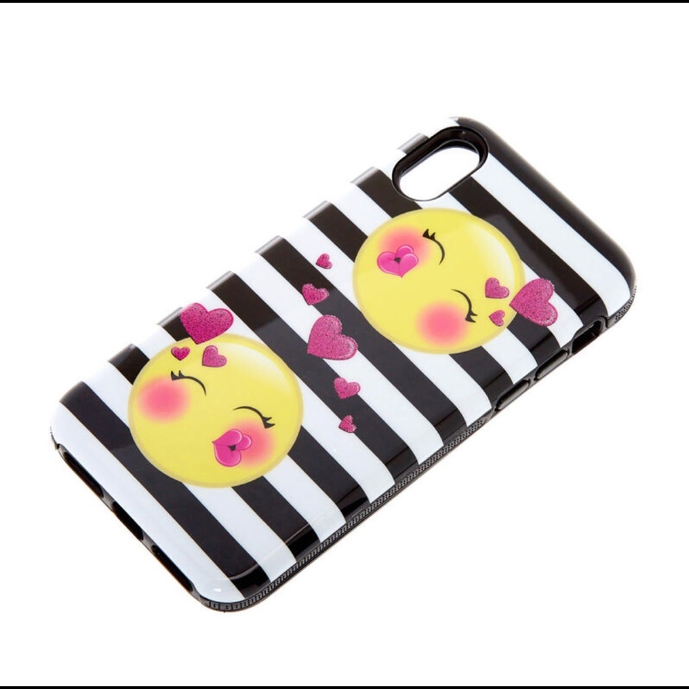 Kiss Face Emoticon Protective iPhone X/XS Case